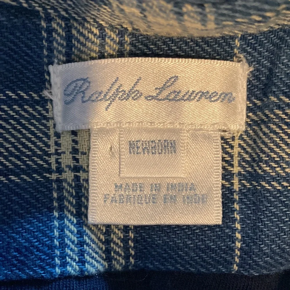 RALPH LAUREN newborn one piece outfit NWT - Picture 6 of 7